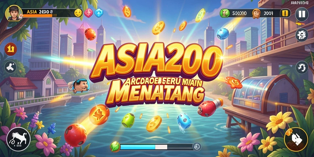 Gameplay seru ASIA200 dengan tantangan menarik dan grafis menawan.