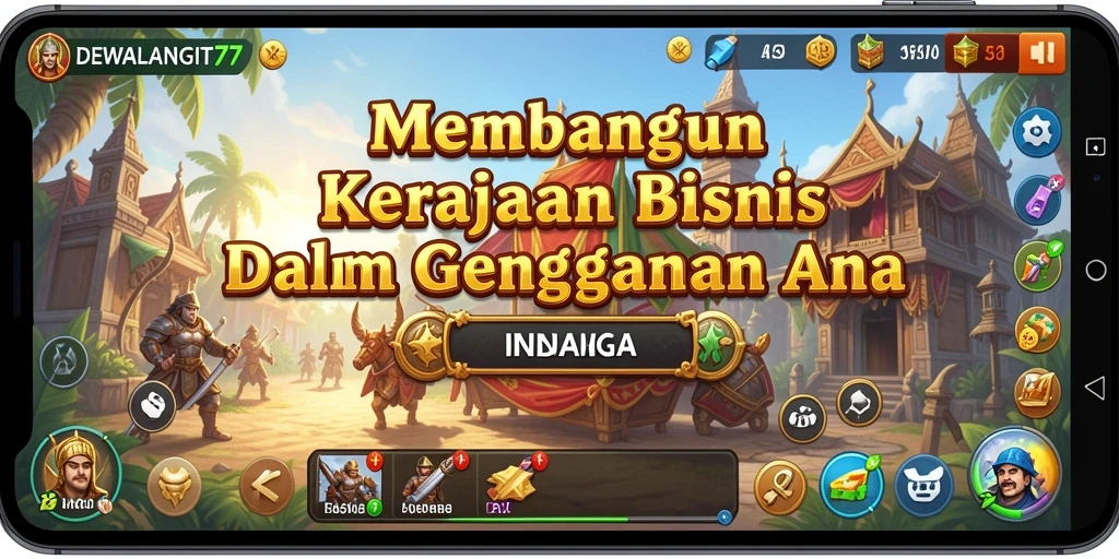 Tampilan gameplay DEWALANGIT77 yang seru dan interaktif.
