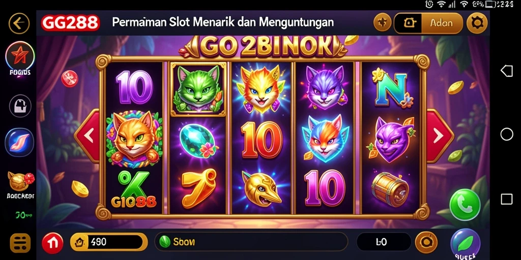 Tampilan menarik dari gameplay GG288 yang seru.
