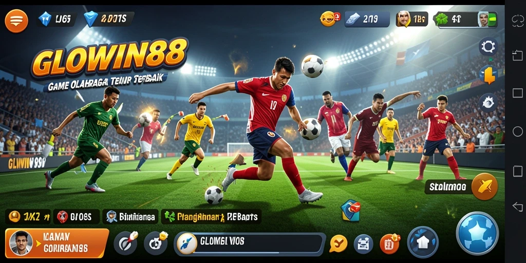 Tampilan gameplay GLOWIN88 yang seru dan kompetitif.