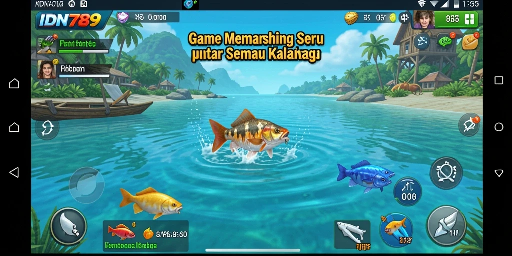 Tangkapan menarik di IDN789 menunjukkan pengalaman memancing yang seru.