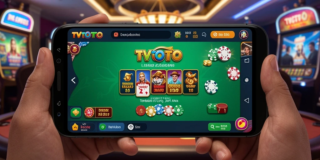 Tampilan gameplay Live Casino TVTOTO yang mengesankan dan realistis.